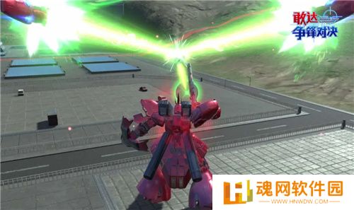《敢达争锋对决》新限定机体 沙扎比（双重角笛浮游炮装备型）上线 