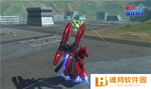 《敢达争锋对决》新限定机体 沙扎比（双重角笛浮游炮装备型）上线 