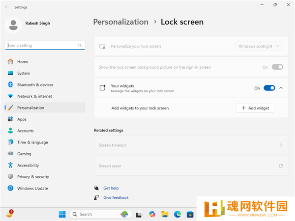 微软Windows 11锁屏界面即将迎来重大革新，可对小组件进行自由定制