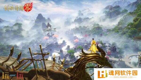 至美国风江湖！《剑侠情缘·零》3.5首测场景实录视频曝光