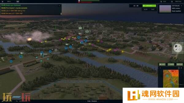 3D即时战略战争模拟《Armored Brigade II》现已发售