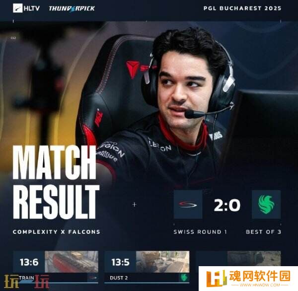 CS2 PGL布加勒斯特站小组赛首日赛果！3DMAX进入1-0组！